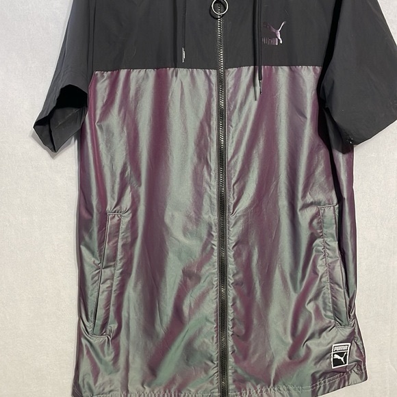 Puma Iridescent Mens Short Sleeve Jacket - Picture 2 of 4